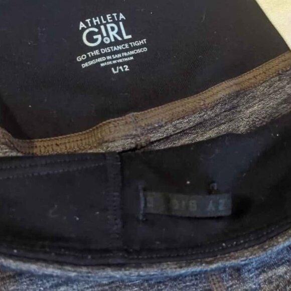 Athleta size 12 girls go the distance tight - Picture 2 of 3